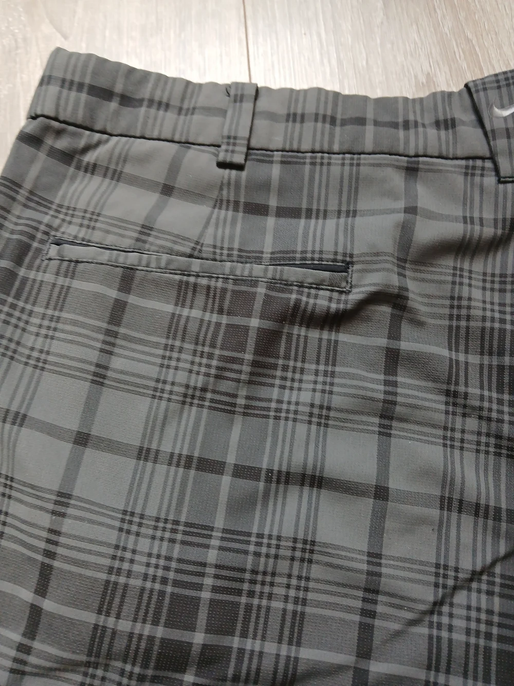 Nike Golf Tour Performance Dri-Fit Pants Men's Size 38 X 32 Gray Plaid - Picture 11 of 13
